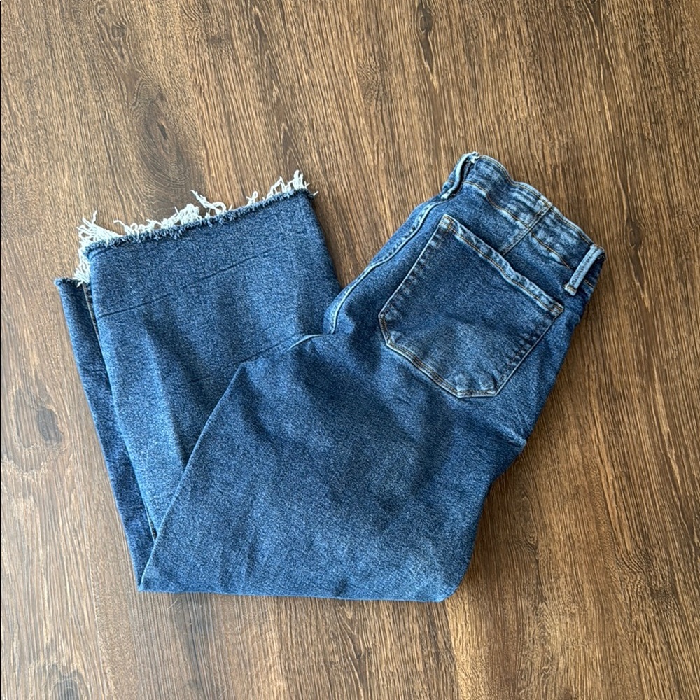 Kensie Blue Flare & Wide Leg Jeans - Picture 4 of 4